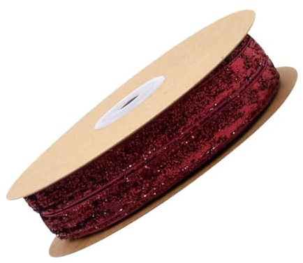 VILLFUL Dekorative Bänder 1 Cm Breite Nicht Elastische Samt-flockbänder Geschenkbänder Für Hochzeiten Partys Bastelarbeiten ()