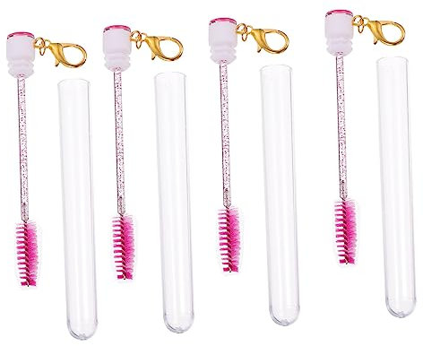 MUSISALY 4stücke Wimpernbürsten Applikatoren Augenbrauenpinsel-tube Wimpernapplikator Bürste Für Mascara Flaschen Und Beauty-wimpern Make-up
