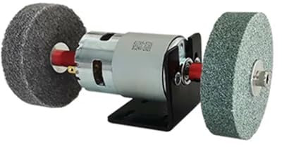 Máquina afiladora de bordes de muela, esmeril eléctrico Banogni, amoladora de banco, pulidora, joyería de Jade DIY, herramientas de lijado de banco Dental(Set 1)