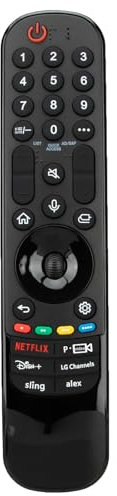 HESUNSE Replacement for LG TV Remote, for 2019-2024 LG Magic Remote Control for Smart TVs, for MR20/21/22/23/24GA with Voice and Pointer Functions. 1-Year Warranty