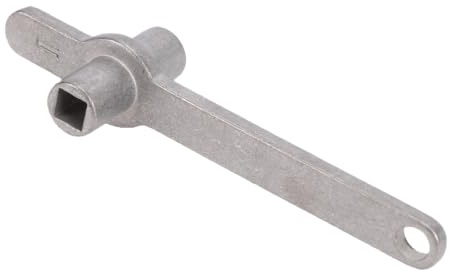 Spacnana Stainless Steel Radiator Bleed Key, 5x5mm Square Hole Vent Tool