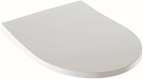 Geberit iCon WC-Sitz Slim mit Deckel, Wrap over, antibakteriell, mit Absenkautomatik, weiß, 574950000