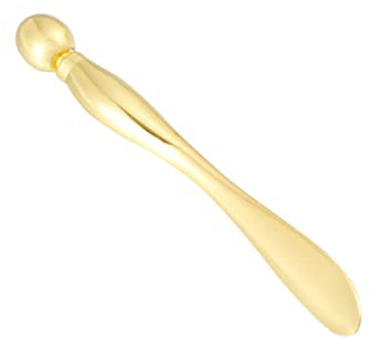 Augenmassage Roller 2 Stück aus Zinklegierung mit Glatter Oberfläche | Frauen, Kompakt und Leicht zu Verwenden, Gesichtsroller für Hautpflege und Schönheit