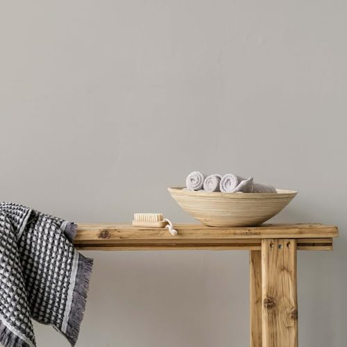 K&L Wall Art Seidenmatt Wandfarbe Grau Sandfarbe TaupeInnenwandfarbe modern Wandschutz Anstrich 2,5Liter