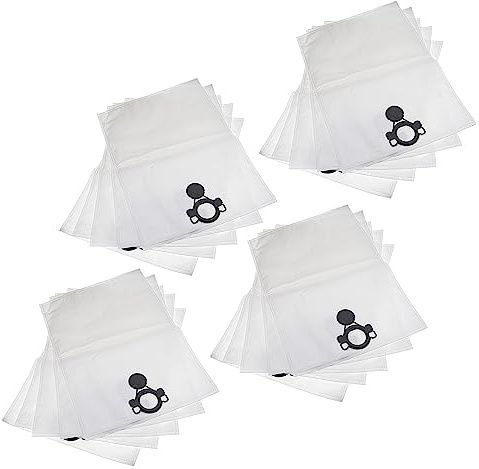 vhbw 20x sacchetto sostituisce Swirl Uni 30 per aspirapolvere - microfibra, 52,5cm x 39cm Bianco