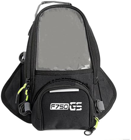 UIFCOG Bolsa Sobredepósito Moto para BM&W F750GS F 750 GS Motocicleta Tanque De Combustible Delantero Bolsa De Almacenamiento Impermeable Y A Prueba De Polvo(with Logo)