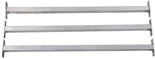 Paket med 3 Justerbar fönstersäkerhetsstång 710–1200 mm: Fönstergaller, inbrottsskydd, fönstergallerskydd, källarfönster, rutnät, fönstersäkring, fönstertillbehör