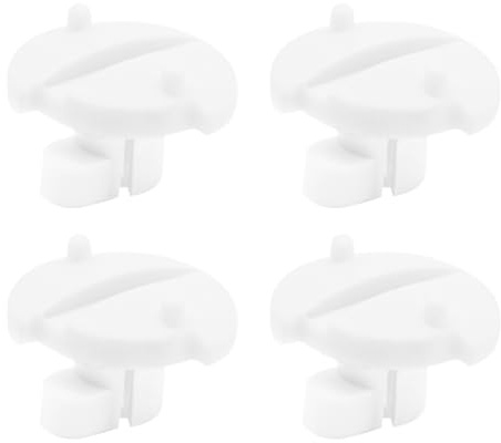 SZDPC 4 pieces ventilation grille on motorhome screw, fridge clip spare parts, vent closing turnbuckle clip, fridge vent clip, 295176601, compatible with Dometic L100, L200, L300, L500 and EW