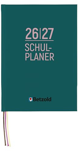 Betzold Design Lehrerkalender 2026/2027 DIN A4+ - Hardcover, Schulplaner, Schuljahr-Organizer