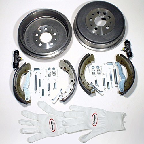 Autoparts-Online Set 60003891 Bremstrommeln/Bremsen Set inkl. Zubehör hinten