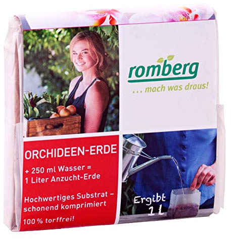 Romberg 10191202 Feinste POP UP Orchideenerde (1 Liter-Packung)