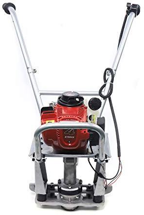 4 Stroke Gas Concrete Wet Screed Commercial Power Screed Vibratory Screed Power Unit Wet Concrete Screed Board Cement Road Construction Fits 1-5M Blade Low Fuel Consumption