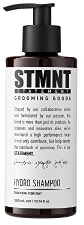 STMNT Grooming Goods Hydro Shampoo 300ml | Nourishing for hair and beard | Strengthens the hair | Free-from sulfates and silicone oils