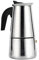 Espressokocher, 100ml 200ml 300ml 450ml Edelstahl Moka Kanne Kaffeemaschine Herd Home Office Gebrauch (200ml)