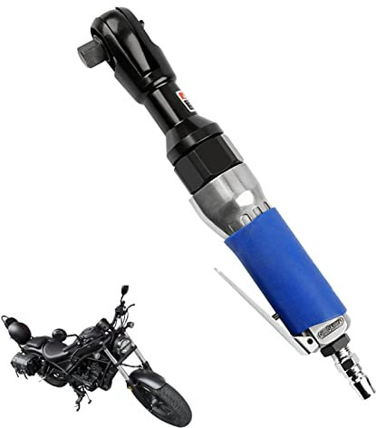 Avvitatore pneumatico a 90 gradi, strumento a cricchetto ad angolo retto, testa regolabile a 90°, design leggero per la riparazione di progetti domestici