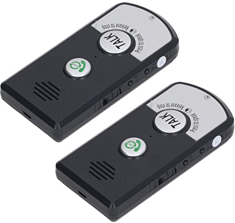 Fockety Wireless Intercom Doorbells, Two Way Portable Voice Intercom Doorbell for Home Intercomunicador Waterproof Wireless Voice Intercom, Long Transmission Distance