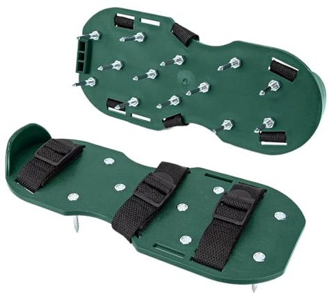 2 x scarpine regolabili per terreno per cortile, attrezzi da giardinaggio, scarpe allentanti con punte resistenti, scarpe da giardinaggio, accessori per la casa