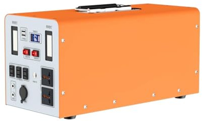 Portable Solar Generator 2000W (Peak 4000W) - Power Station with AC Outlet, USB-C, DC, Car Port for Home, Outdoor, Emergency, Camping, RV