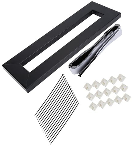 Kompaktes Effektpedal aus Aluminiumlegierung mit vormontiertem Klettband Leichtes Effektpedal Organizer Board