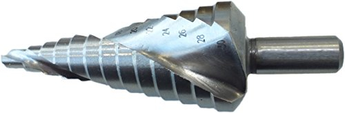 HSS-CO Stufenbohrer, spiral genutet, cobaltlegiert, Größe: 4-12 mm
