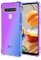 JIAFEI Hülle für LG K61 Gradient Color Handyhülle TPU Gradient Dünn Schutzhülle Anti-Fall Handytasche Handy Case Kompatibel mit LG K61, Lila/blau