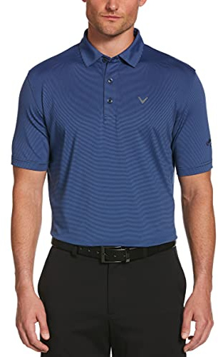 Callaway Herren Pro Spin Fine Line Golfshirt, Kurzärmelig, Größe Xs – 4 X Big & Tall Poloshirt (1er Pack)