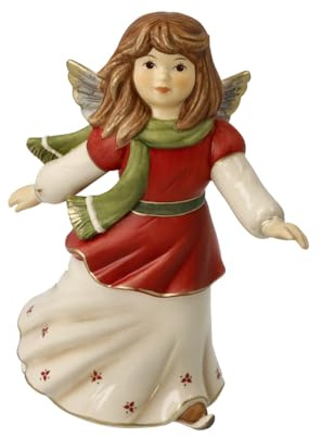 Goebel Engelfigur Auf dem EIS - Winterwald Weihnachten