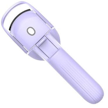 Tragbares Lash Curling Tool, Rapid Heat Up Wimpernzange, Quick Natural Lashes Curler | 3 Modi Silikonpad für schnelle natürliche Wimpern, Tragbare Wimpernzange mit Temperaturregelung
