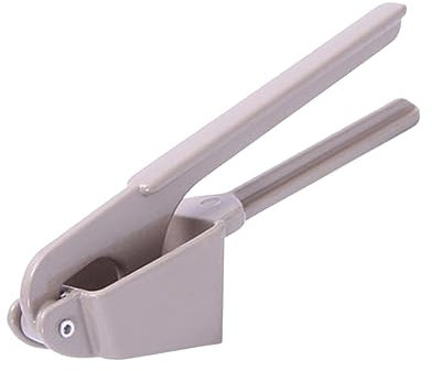 SHOWERORO Knoblauchpresse Zerkleinerer Mit Schneidemaschine Knoblauchwolf Für Ingwer Nüsse Rutschfeste Griffe Große Kammer Für Effizientes Zerkleinern