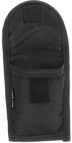 Mundstücktasche aus Oxfordstoff Schwarz für Trompetenmundstücke | Kompakt und Weich, Leicht zu Verstauen in Beutel oder Tasche, Geeignet für Keys