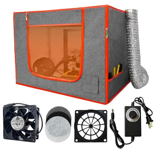 Dubbelplacerat hartstält för 3D-skrivare med justerbar frånluftsfläkt, kompatibel med Creality Anycubic Elegoo Series Mars 5 Ultra, Photon Overol 4 UV-harts