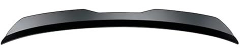 Auto Heckspoiler Für VW Für Golf 5 MK5 R32 Für GTI R Fließheck Heckspoiler Dachlippe Schwarz Carbon Look Auto Heckflügel Heckspoiler Flügel(Matte Black)