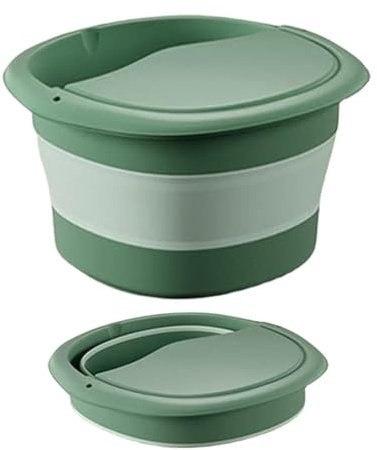 Bassin multifonction : cette baignoire pour les pieds peut être utilisée pour laver les vêtements, les serviettes, le visage, les pieds, ainsi que pour le stockage des pieds. Il est adapté pour les