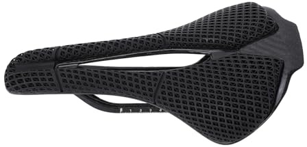 Generic Fahrradsattel, Fahrradkissen 3D Bedrucktes Kohlefaser Hohl -stromlinienförmiges Fahrrad Sättel Stoßdämpfung für Bergräder