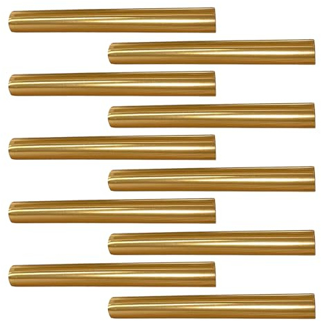 LIFKOME 10 Metall Stiftkappen Nagelkunst Staubschutz Nagelpinselspitzenschutz Nagelstudio Zubehör Nageltisch Organizer