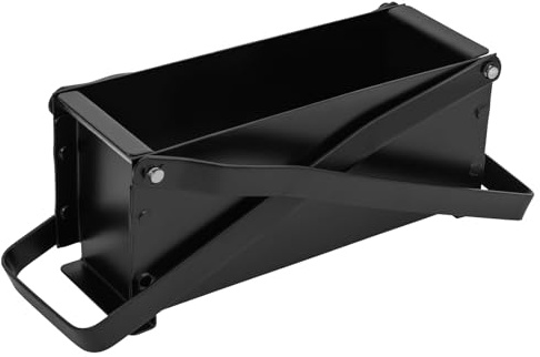 Prensa de briquetas de papel de hierro para periódicos y revistas empapadas | La prensa manual de briquetas ayuda a utilizar papel usado como combustible para chimenea o horno, 33 x 15 x 13 cm