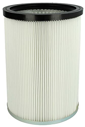 vhbw filtro a pieghe piatte compatibile con Kärcher NT 70/1 * 120V, NT 70/1 *AUS, NT 70/1 *BR, NT 70/1 *CN, NT 70/1 *EU, NT 70/1 *JP, NT 70/2 aspiratore - bianco