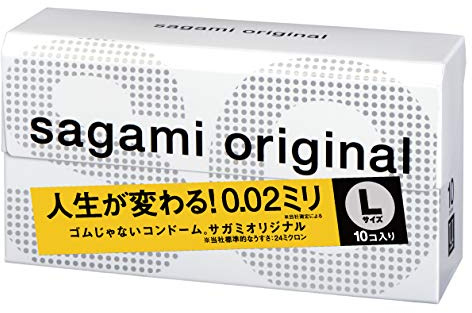 Sagami Original Kondome 002, Größe L, 10 Stück