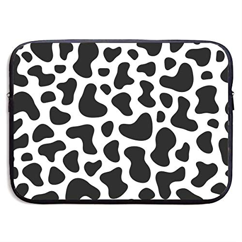 Laptop Sleeve Case Cow Print Notebook Computer Cover Bag Compatible 13-15 Inch Laptop