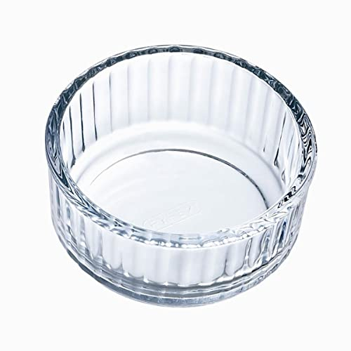 Pyrex Classic Individuals Glass Ramekin High Heat Resistance 10cm Transparent (Pack of 2) (2)