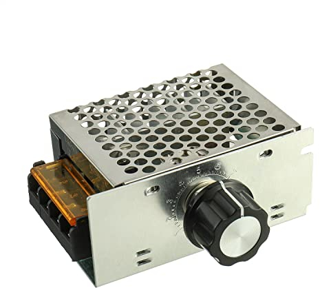 BOJACK 4000W Regolatore di Tensione Elettronico SCR ad Alta Potenza 220V CA Regolatore di Velocità del Motore Termostato Dimmer