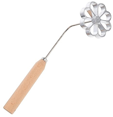 HEMOTON Moule à gaufres moule à pantesque ensemble de timbaux à gaufres avec à Achappam pour vous à la maison pour biscuits Bunuelos es gâteau pour Bunuelos es fonte