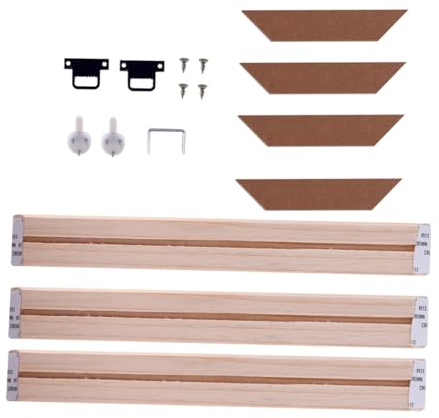 Cabilock Rahmenloser Bilderrahmen aus Massivholz für Selbstgemacht Kombination Moderner Minimalistischer Fotorahmen Einfach zum Selbergestalten für Zuhause