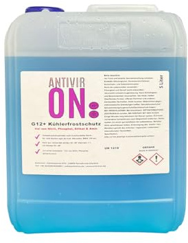 5L Kühlerfrostschutz G12+ G12 AF12+ Kühlmittel Auto Kühlflüssigkeit Auto -40°C Antifreeze Gebrauchsfertig