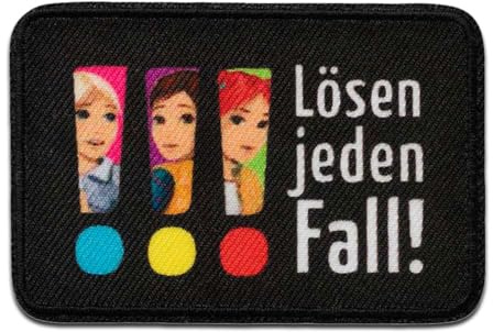 Mono Quick 1811x Die Drei !!! Applikation, Bügelbild, Patch, Aufnäher, Girls Support (18117 - Die Drei !!!)