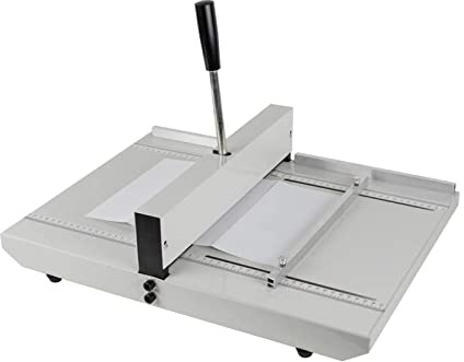 Creaser Machine Scorer Manuell – 480 mm Hochglanz Heavy Duty – mit 2 Magnetblöcken – Ideal zum Falten von Abdeckungen – Effizientes Papierfaltenwerkzeug