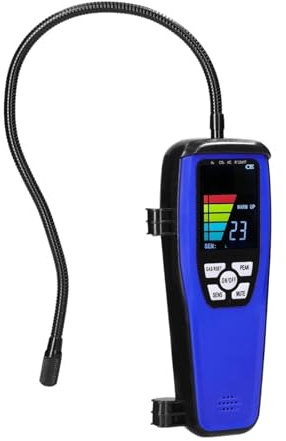 Probador de detectores de fugas de gas Detector portátil de fugas de gases combustibles Probador de fugas de gases naturales Medidor portátil de concentración de gases combustibles Con amplio rango de