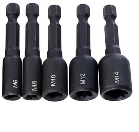 Gewindebohrer-Adapter-Set enthält fünf Verlängerungen, perfekte Größe für die meisten Bohranwendungen