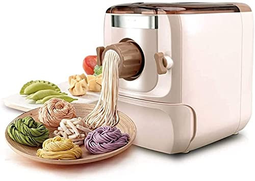 Pasta Maker Machine - Electric Multi-Function Dough and Noodle Maker with 9 Shape Options for Home Cooking - Perfect for Fresh Pasta Creation
