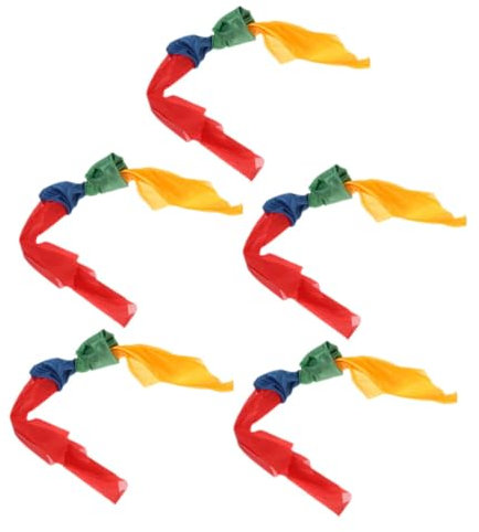 HOMOBABE 5pezzi Sciarpe Magiche Colorate Per Prestazioni Teatrali Accessori Per Maghi Sciarpa Per Trucchi Divertenti e Cambi Di Colore